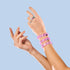 Glockenblume | Feenglas-Armband